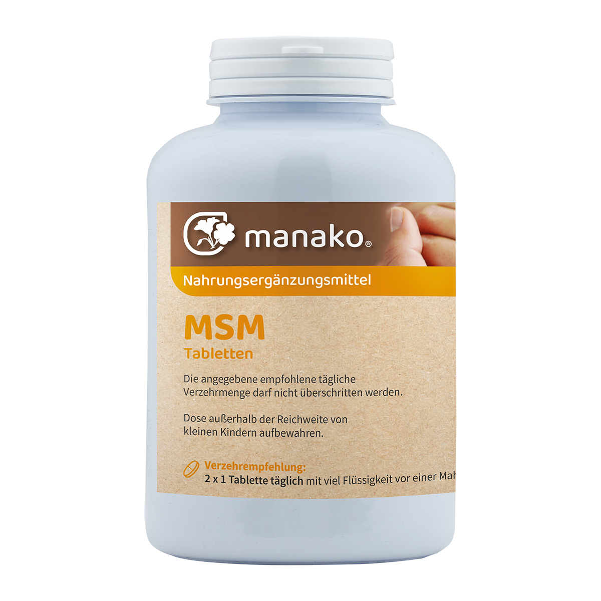 manako MSM (Methylsulfonylmethan) Tabletten, 240 Stück