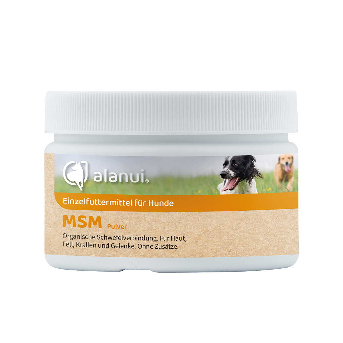alanui MSM Methylsulfonylmethan für Hunde, 100 g Dose