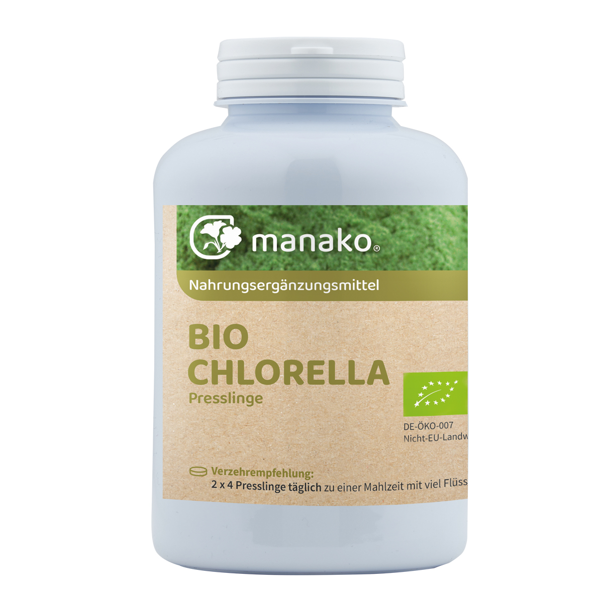 Organic Chlorella Tablets, 250 g