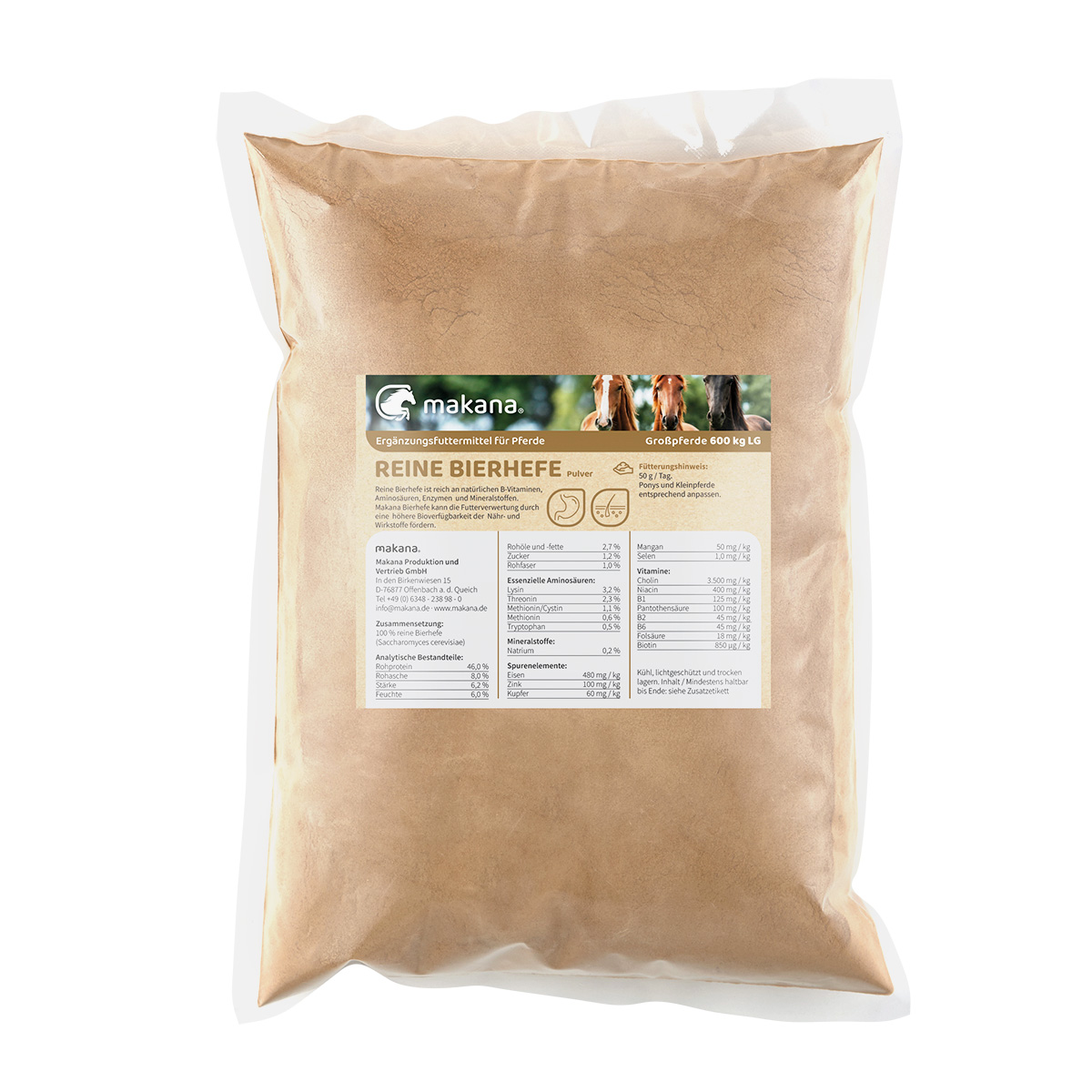 Makan pure brewer's yeast 3kg bag