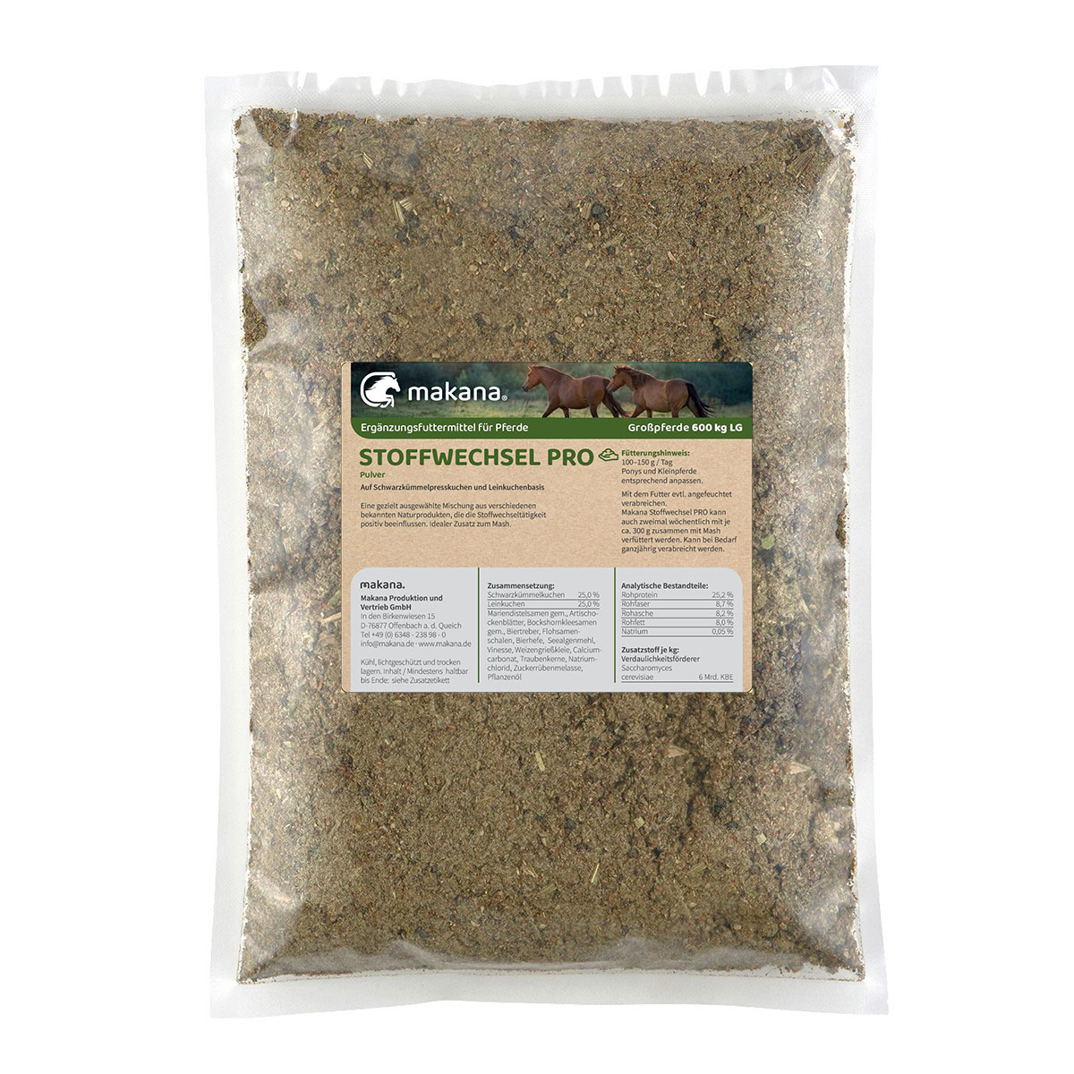 Makana Metabolism PRO Powder for animals, 1.5 kg bag